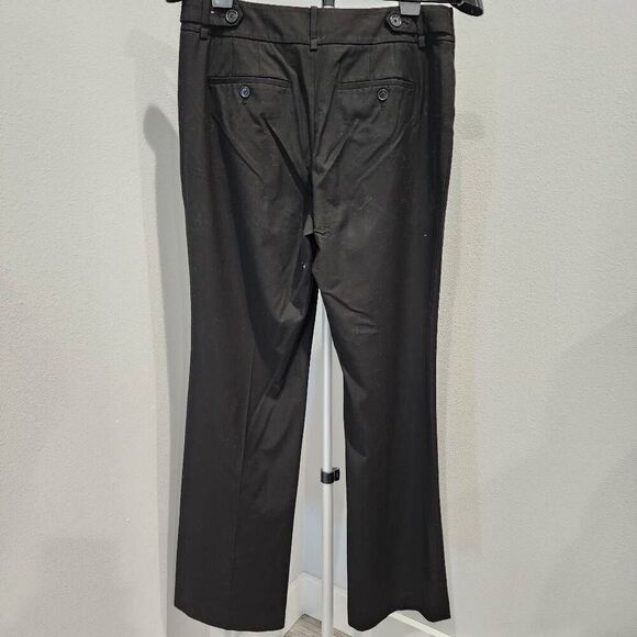 Ann Taylor Loft Dress Pants Womens Size 6 black Wide Leg Pockets Formal Pants - Picture 2 of 8